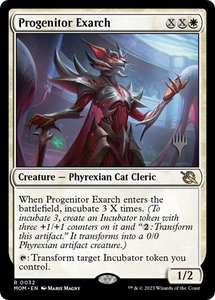 Progenitor Exarch - Promo Pack: March of the Machine (PPMOM) #32p - Rare Magic: The Gathering Trading Card