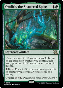 Ozolith, the Shattered Spire - Promo Pack: March of the Machine (PPMOM) #198p - Rare Magic: The Gathering Trading Card
