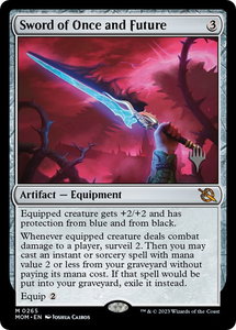 Sword of Once and Future - Promo Pack: March of the Machine (PPMOM) #265p - Mythic Rare Magic: The Gathering Trading Card