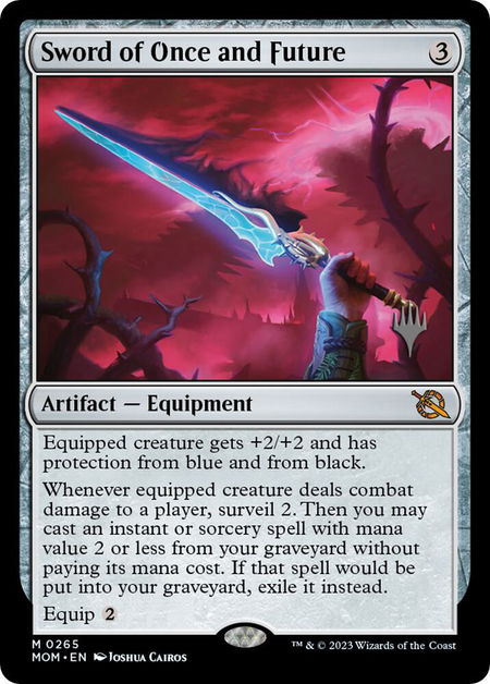 Sword of Once and Future - Promo Pack: March of the Machine Magic: The Gathering trading card