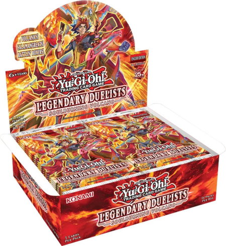 Legendary Duelists: Soulburning Volcano Booster Box [1st Edition] - Legendary Duelists: Soulburning Volcano YuGiOh trading card