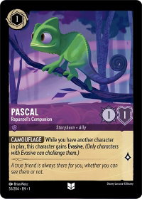 Pascal - Rapunzel's Companion - The First Chapter (1) #53/204 - Uncommon Disney Lorcana Trading Card