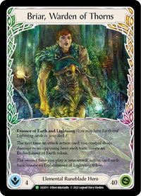 Briar // Briar, Warden of Thorns - Flesh and Blood: Promo Cards (PR) #XXX011/XXX012 - Promo Flesh and Blood Trading Card