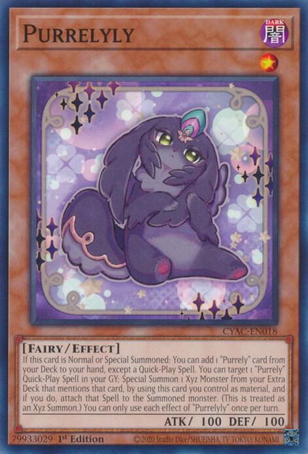 Purrelyly - Cyberstorm Access YuGiOh trading card