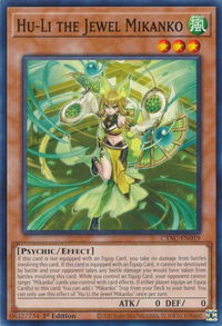 Hu-Li the Jewel Mikanko - Cyberstorm Access (CYAC) #CYAC-EN019 - Common / Short Print YuGiOh Trading Card