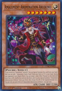 Amazement Abomination Arlekino - Cyberstorm Access (CYAC) #CYAC-EN023 - Common / Short Print YuGiOh Trading Card