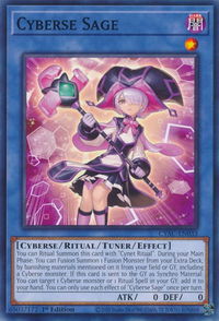 Cyberse Sage - Cyberstorm Access (CYAC) #CYAC-EN033 - Common / Short Print YuGiOh Trading Card