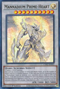 Mannadium Prime-Heart - Cyberstorm Access (CYAC) #CYAC-EN043 - Ultra Rare YuGiOh Trading Card