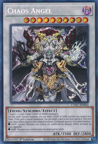 Chaos Angel - Cyberstorm Access (CYAC) #CYAC-EN044 - Secret Rare YuGiOh Trading Card