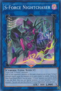 S-Force Nightchaser - Cyberstorm Access (CYAC) #CYAC-EN050 - Super Rare YuGiOh Trading Card