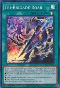 Tri-Brigade Roar - Cyberstorm Access (CYAC) #CYAC-EN053 - Super Rare YuGiOh Trading Card