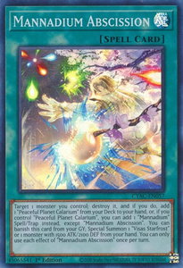 Mannadium Abscission - Cyberstorm Access (CYAC) #CYAC-EN057 - Super Rare YuGiOh Trading Card