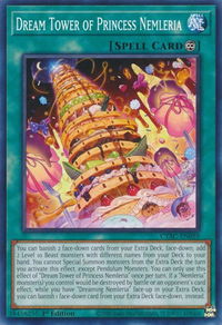 Dream Tower of Princess Nemleria - Cyberstorm Access (CYAC) #CYAC-EN059 - Common / Short Print YuGiOh Trading Card