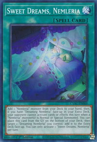 Sweet Dreams, Nemleria - Cyberstorm Access (CYAC) #CYAC-EN060 - Common / Short Print YuGiOh Trading Card