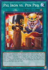Pig Iron vs. Pen Peg - Cyberstorm Access (CYAC) #CYAC-EN068 - Common / Short Print YuGiOh Trading Card