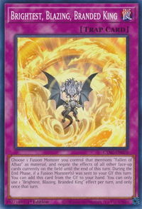Brightest, Blazing, Branded King - Cyberstorm Access (CYAC) #CYAC-EN070 - Common / Short Print YuGiOh Trading Card