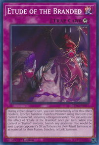 Etude of the Branded - Cyberstorm Access (CYAC) #CYAC-EN071 - Common / Short Print YuGiOh Trading Card