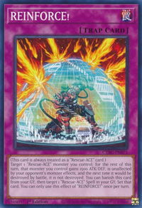 REINFORCE! - Cyberstorm Access (CYAC) #CYAC-EN075 - Common / Short Print YuGiOh Trading Card