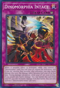 Dinomorphia Intact - Cyberstorm Access (CYAC) #CYAC-EN076 - Common / Short Print YuGiOh Trading Card