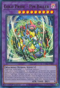 Gold Pride - Pin Baller - Cyberstorm Access (CYAC) #CYAC-EN087 - Ultra Rare YuGiOh Trading Card