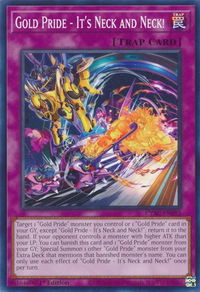 Gold Pride - It's Neck and Neck! - Cyberstorm Access (CYAC) #CYAC-EN092 - Common / Short Print YuGiOh Trading Card