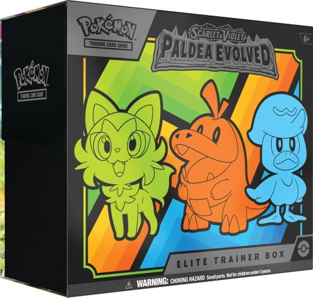 Paldea Evolved Elite Trainer Box - SV02: Paldea Evolved Pokémon trading card