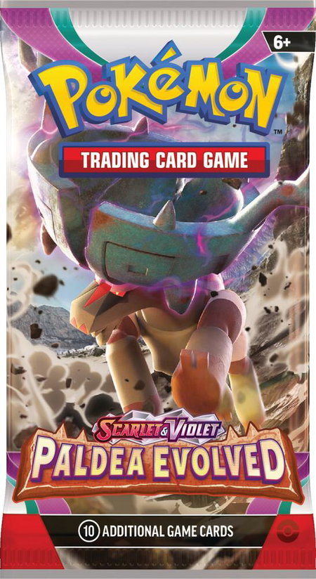 Paldea Evolved Booster Pack - SV02: Paldea Evolved Pokémon trading card