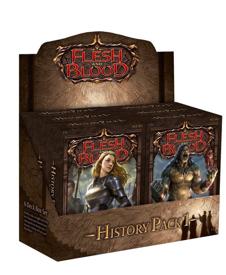 History Pack 1 Blitz Deck Display - History Pack Vol.1 Flesh and Blood trading card