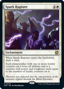 Spark Rupture - March of the Machine: The Aftermath (MAT) #5 - Rare Magic: The Gathering Trading Card