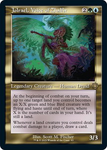 Jolrael, Voice of Zhalfir (Retro Frame) - March of the Machine: The Aftermath (MAT) #83 - Rare Magic: The Gathering Trading Card