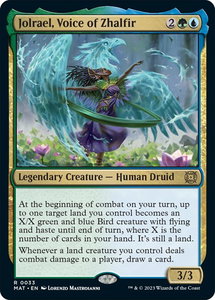 Jolrael, Voice of Zhalfir - March of the Machine: The Aftermath (MAT) #33 - Rare Magic: The Gathering Trading Card