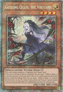 Guiding Quem, the Virtuous (Starlight Rare) - Cyberstorm Access (CYAC) #CYAC-EN011 - Starlight Rare YuGiOh Trading Card