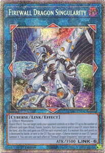 Firewall Dragon Singularity (Starlight Rare) - Cyberstorm Access (CYAC) #CYAC-EN047 - Starlight Rare YuGiOh Trading Card