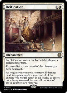 Deification - March of the Machine: The Aftermath (MAT) #2 - Rare Magic: The Gathering Trading Card