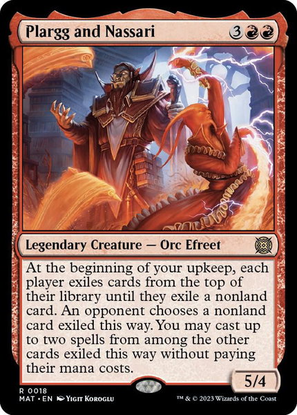 Plargg and Nassari - March of the Machine: The Aftermath Magic: The Gathering trading card