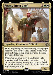 Rocco, Street Chef - March of the Machine: The Aftermath (MAT) #44 - Rare Magic: The Gathering Trading Card