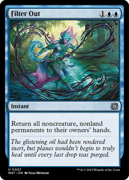 Filter Out trading card from March of the Machine: The Aftermath Filter Out - March of the Machine: The Aftermath Magic: The Gathering trading card