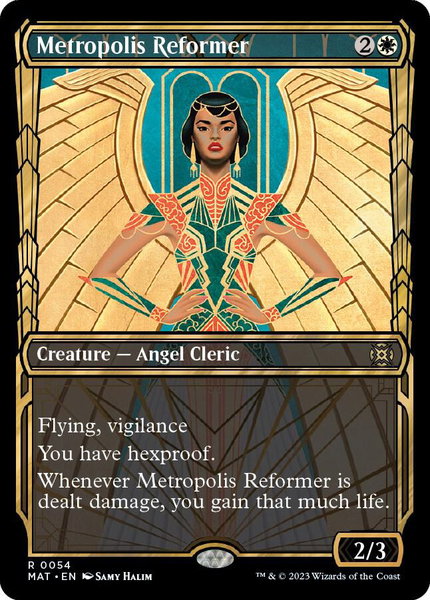 Metropolis Reformer (Showcase) - March of the Machine: The Aftermath Magic: The Gathering trading card