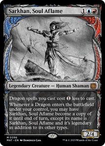 Sarkhan, Soul Aflame (Showcase) - March of the Machine: The Aftermath (MAT) #96 - Mythic Rare Magic: The Gathering Trading Card