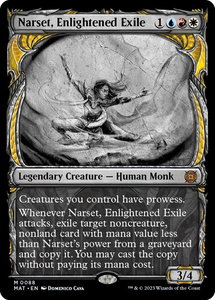 Narset, Enlightened Exile (Showcase) - March of the Machine: The Aftermath (MAT) #88 - Mythic Rare Magic: The Gathering Trading Card