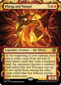 Plargg and Nassari (Showcase) - March of the Machine: The Aftermath (MAT) #68 - Rare Magic: The Gathering Trading Card