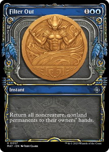 Filter Out (Showcase) - March of the Machine: The Aftermath (MAT) #57 - Uncommon Magic: The Gathering Trading Card