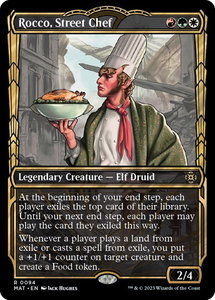Rocco, Street Chef (Showcase) - March of the Machine: The Aftermath (MAT) #94 - Rare Magic: The Gathering Trading Card