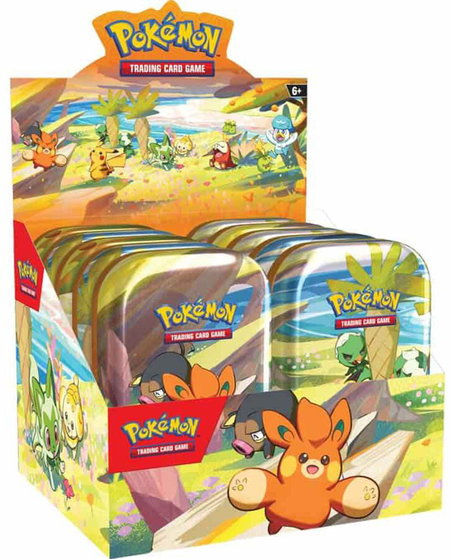 Paldea Friends Mini Tin Display trading card from Miscellaneous Cards & Products Paldea Friends Mini Tin Display - Miscellaneous Cards & Products Pokémon trading card