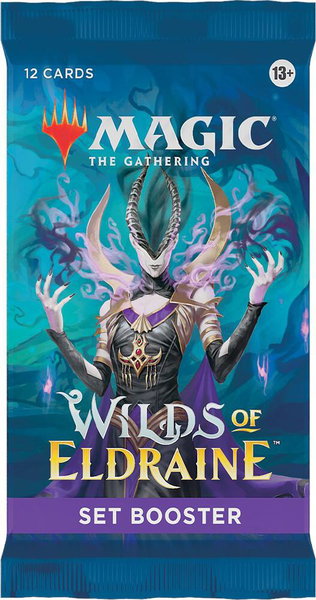 Wilds of Eldraine - Set Booster Pack trading card from Wilds of Eldraine Wilds of Eldraine - Set Booster Pack - Wilds of Eldraine Magic: The Gathering trading card