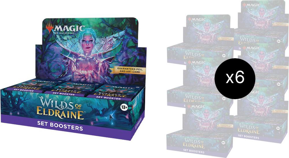 Wilds of Eldraine - Set Booster Display Case trading card from Wilds of Eldraine Wilds of Eldraine - Set Booster Display Case - Wilds of Eldraine Magic: The Gathering trading card