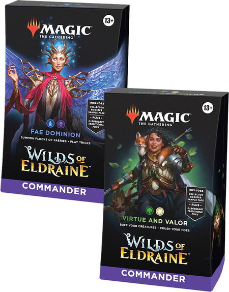 Wilds of Eldraine Commander Decks [Set of 2] - Commander: Wilds of Eldraine Magic: The Gathering trading card