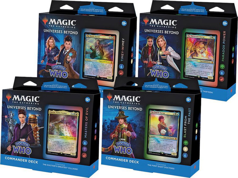 Universes Beyond: Doctor Who - Commander Deck Display trading card from Universes Beyond: Doctor Who Universes Beyond: Doctor Who - Commander Deck Display - Universes Beyond: Doctor Who Magic: The Gathering trading card