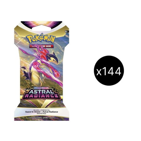 Astral Radiance Sleeved Booster Pack Case - SWSH10: Astral Radiance Pokémon trading card