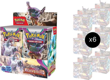 Paldea Evolved Booster Box Case - SV02: Paldea Evolved Pokémon trading card